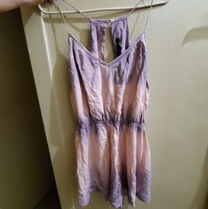 Lavender pink ombre romper